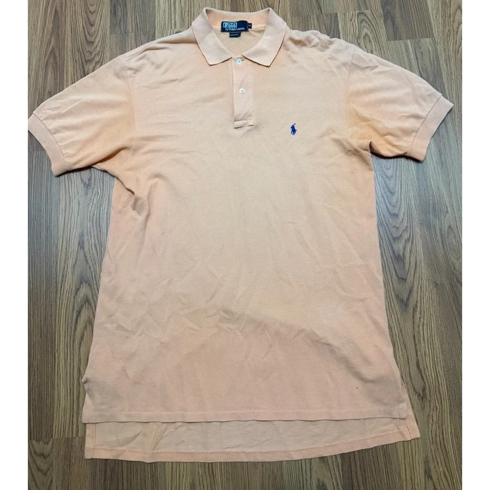 Polo Ralph Lauren Polo Shirt Mens Medium Classic Fit Pony USA